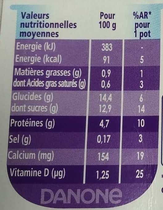 Danone Taillefine Plaisirs Chocolat packshot