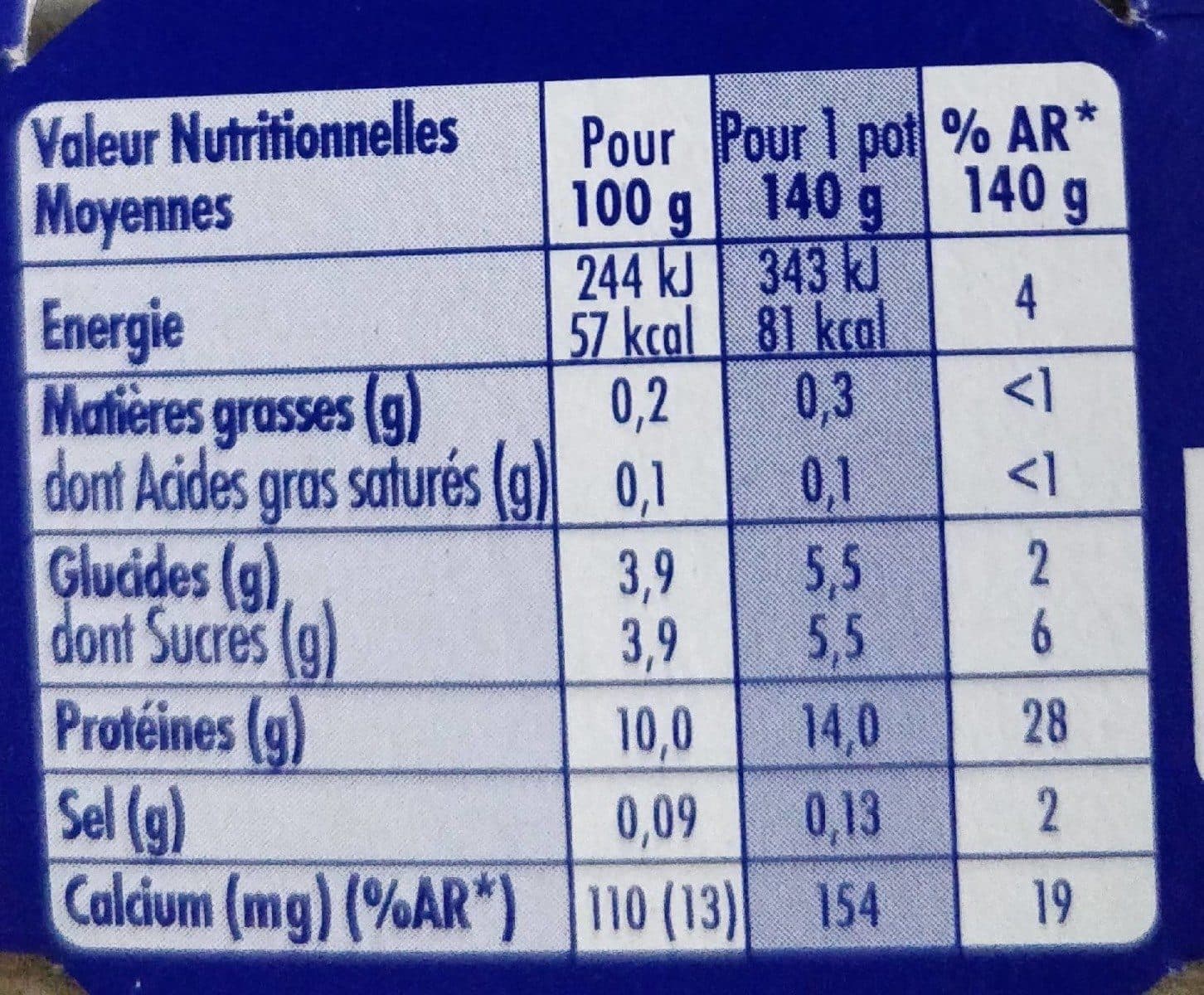 Danone Danone skyr 140 g x 2 nature packshot