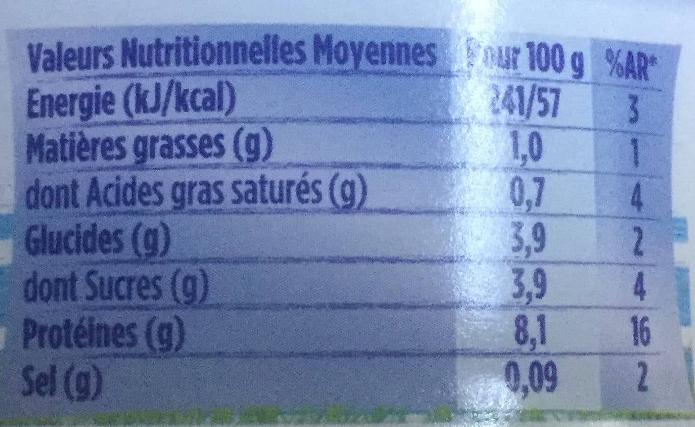 Danone Le fromage blanc packshot