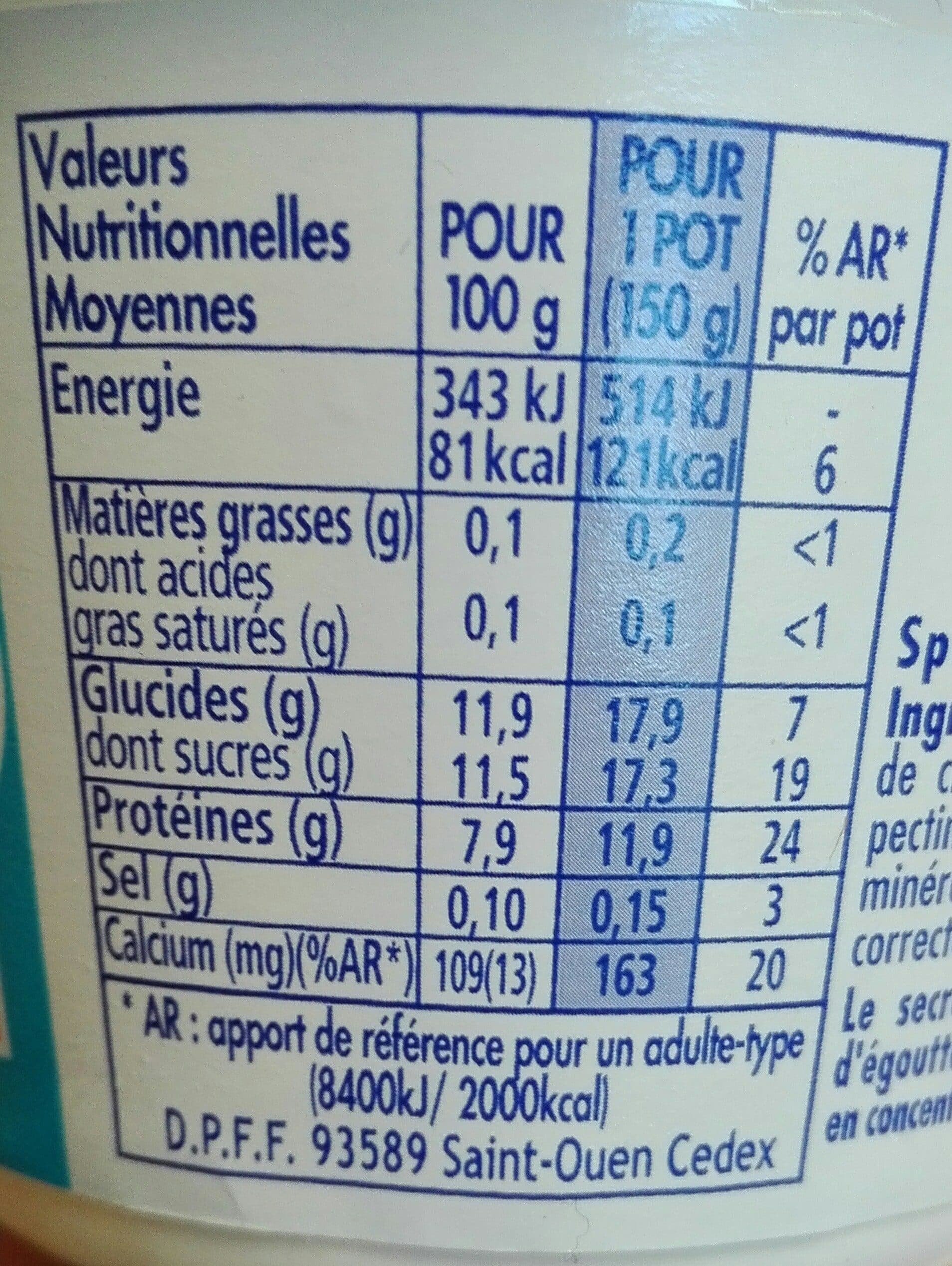 Danio Spécialité laitière sur lit de pêche packshot