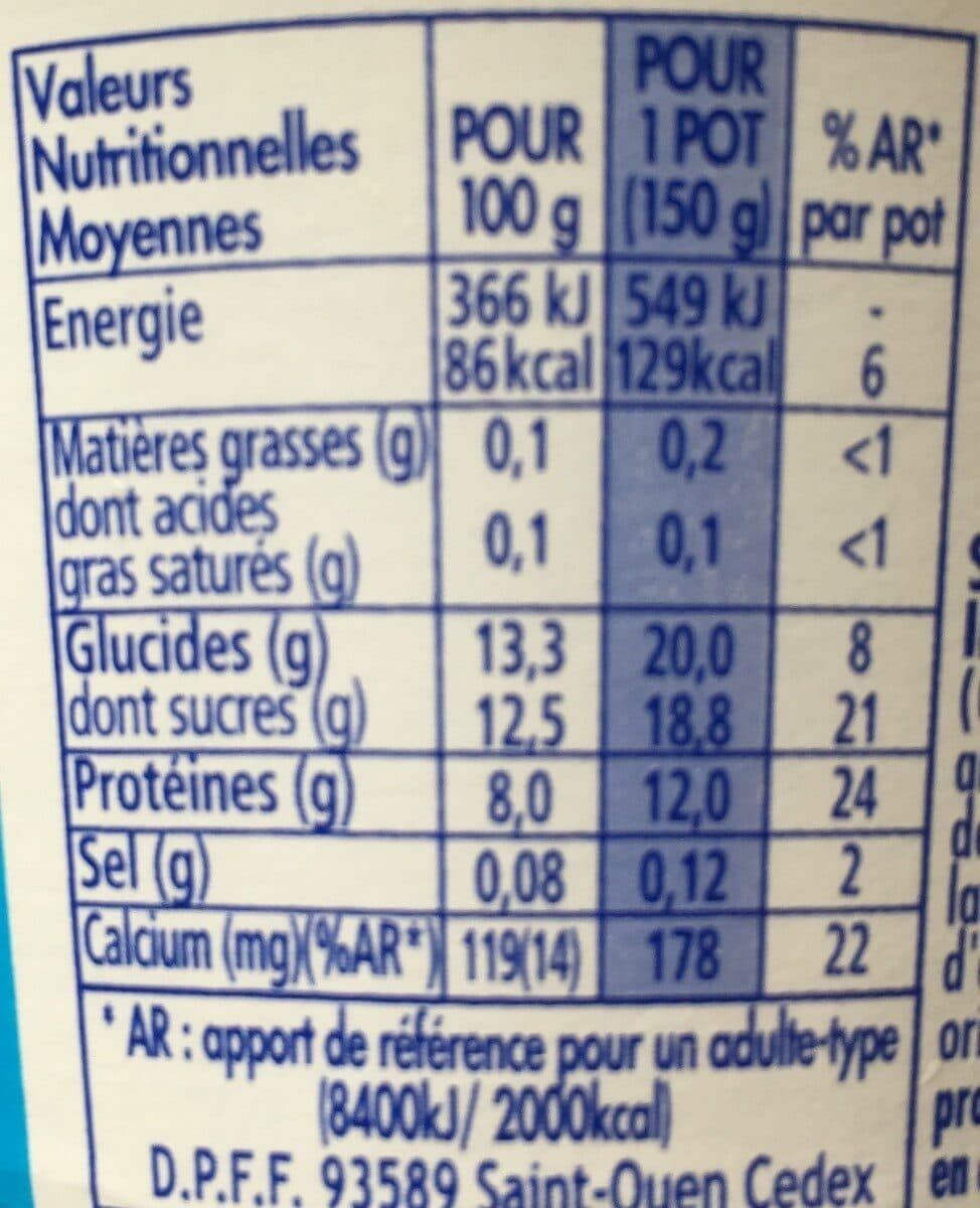 Danio Danio 0% melange vanille 150 g x 1 packshot