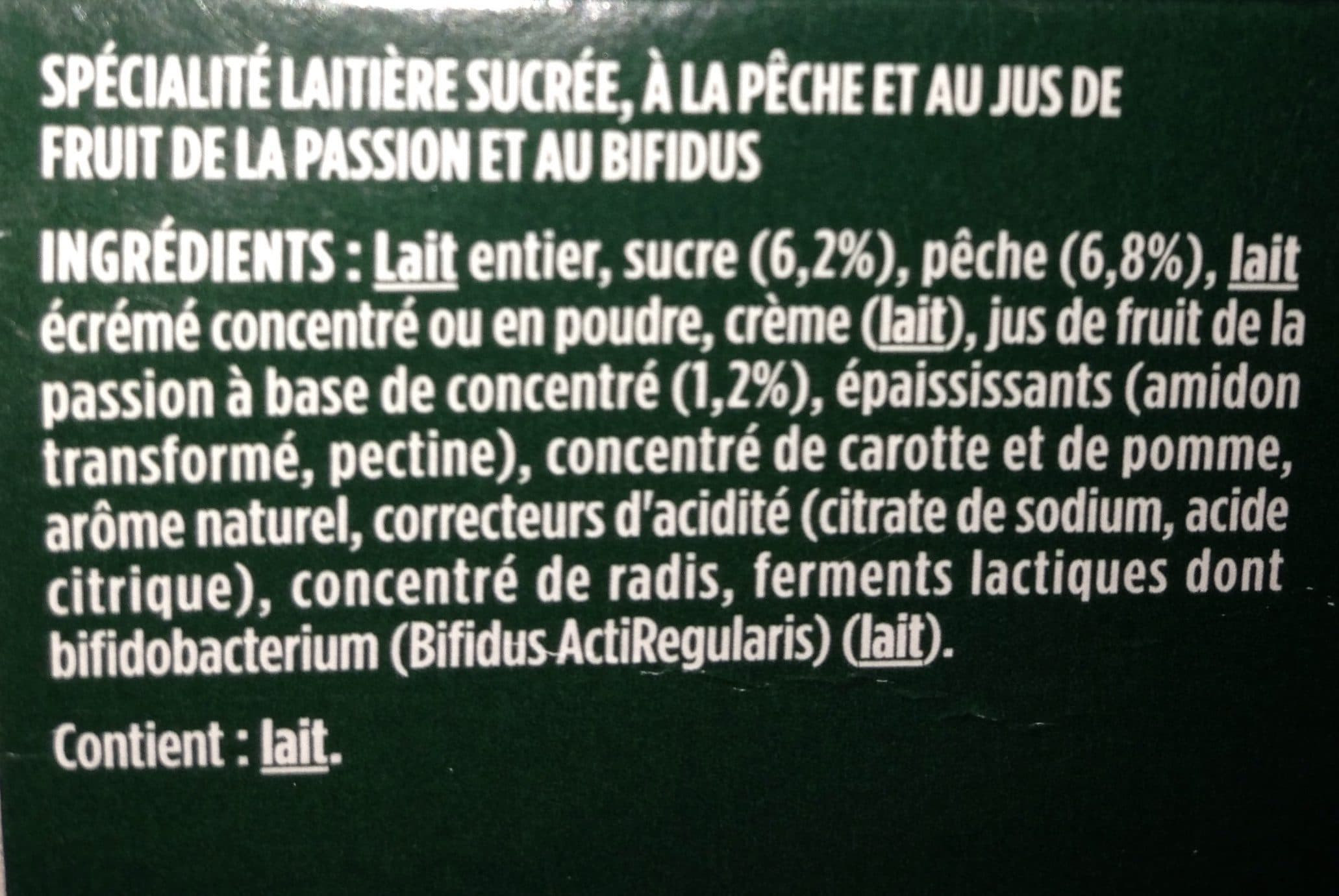 Activia Activia Pêche Passion packshot
