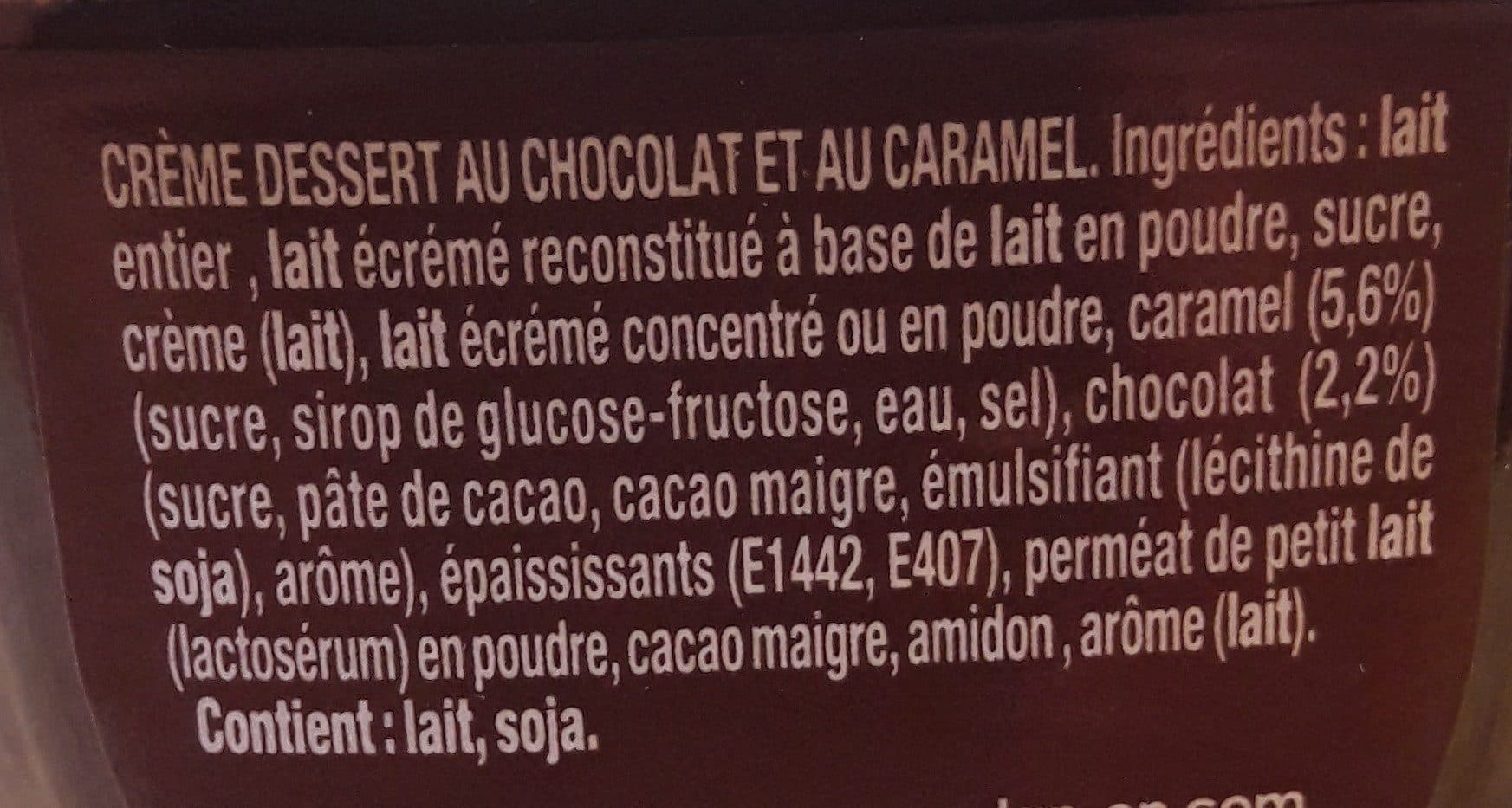 Danette Danette Choco Caramel Danone packshot