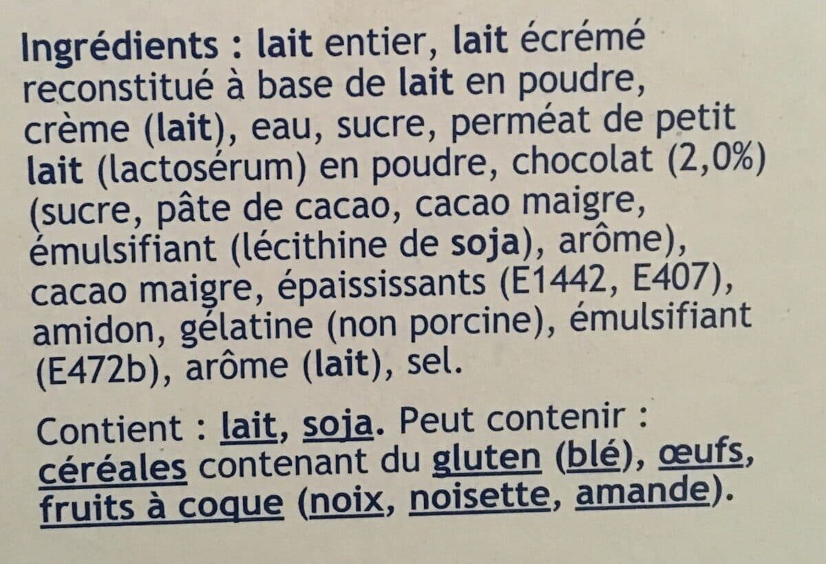 Danette Danette le Liégois packshot