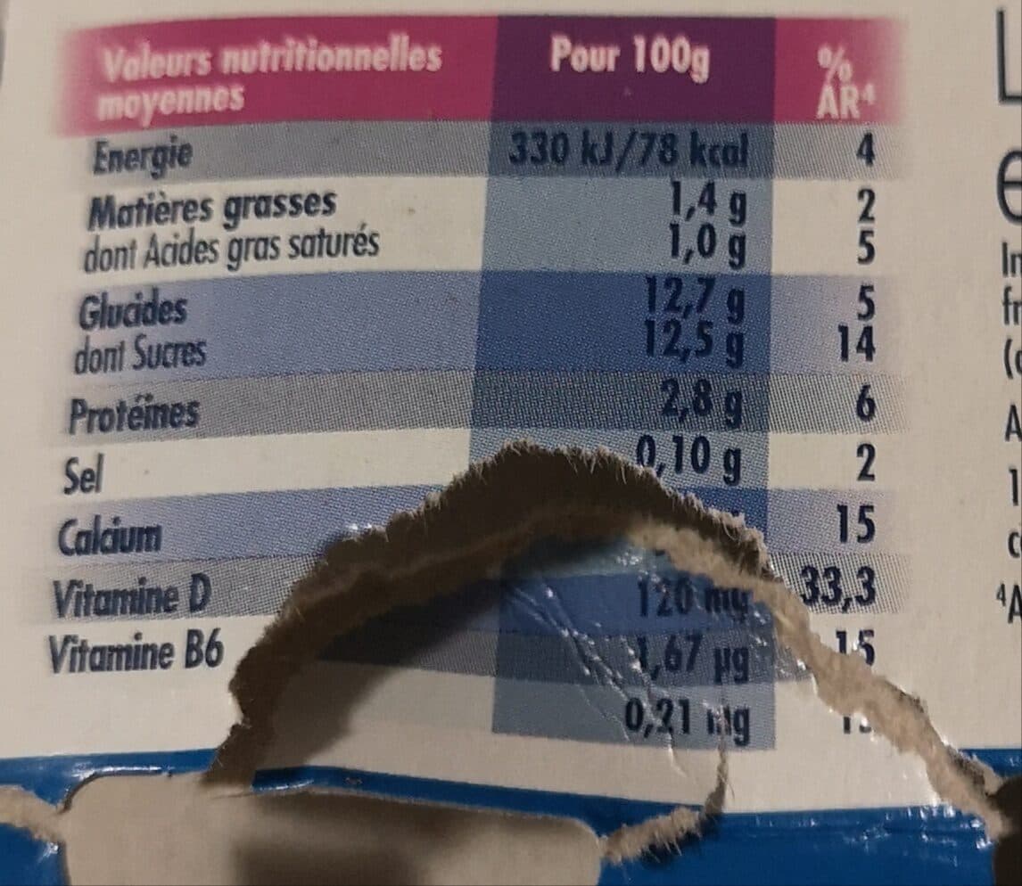 Danone Actimel goût multifruits packshot