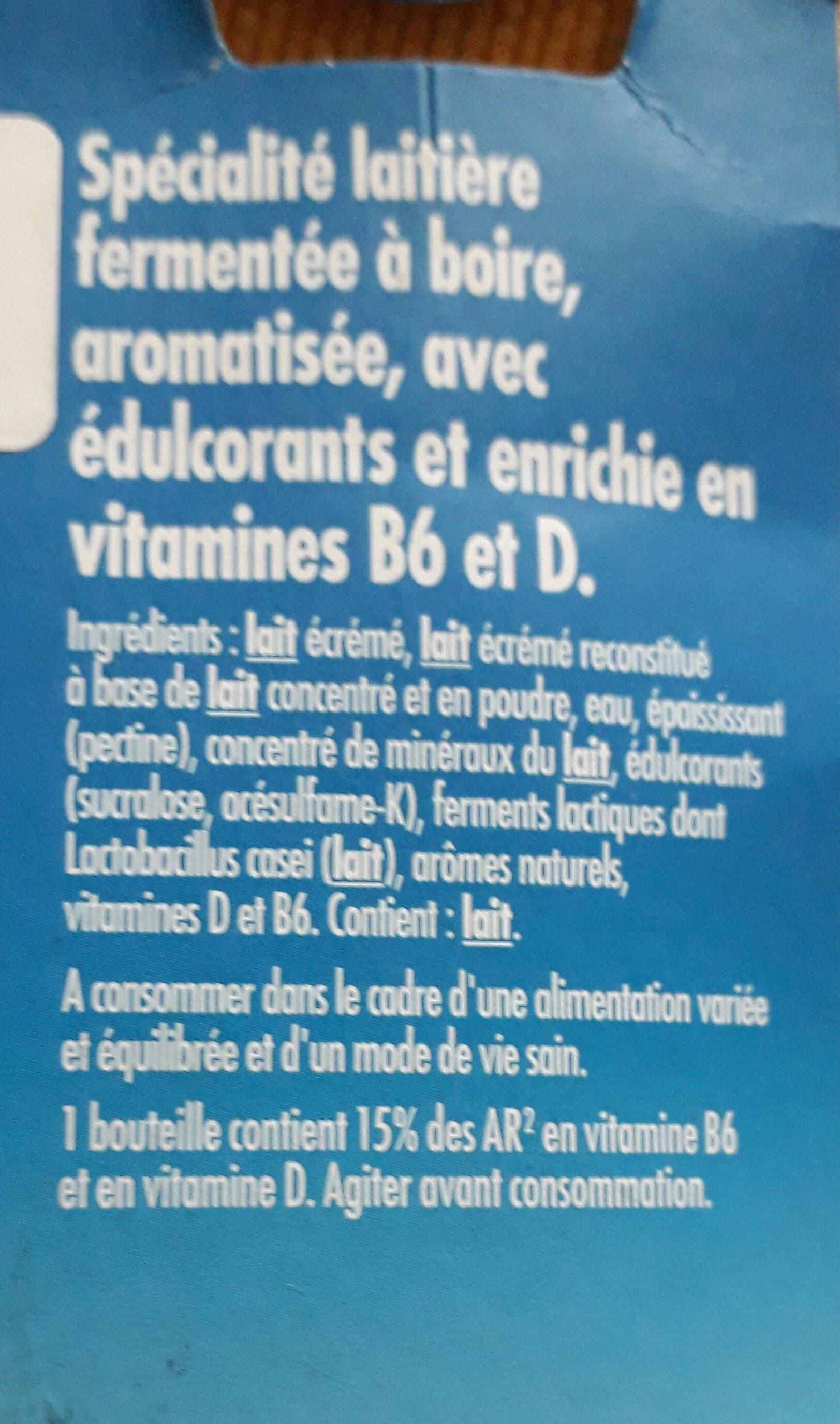 danone Actimel 0% packshot