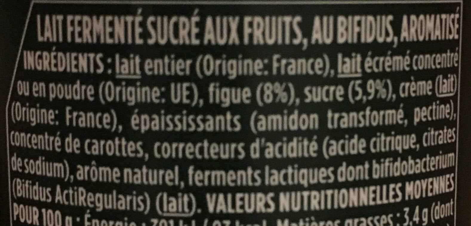 Activia Activia figue packshot