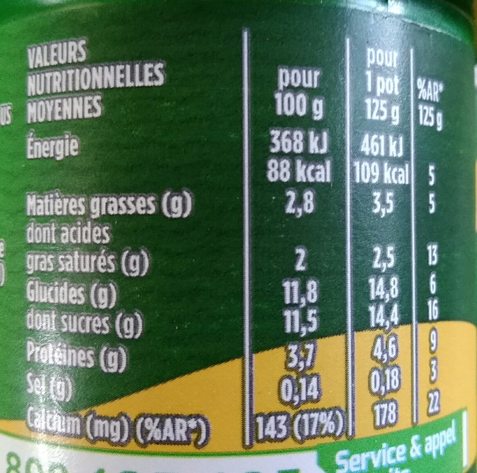 Danone Activia abricot packshot