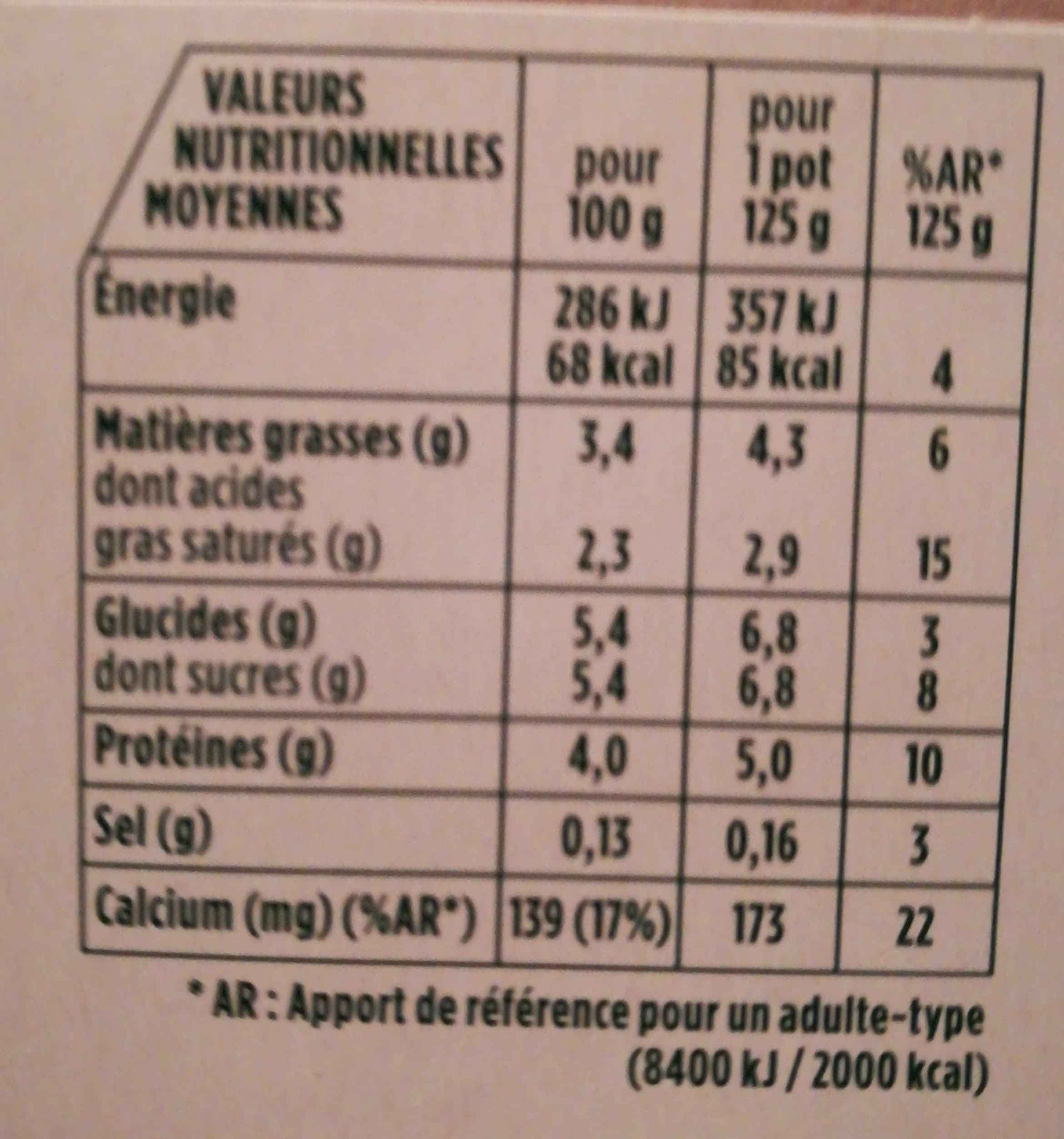 Activia Activia brassé nature packshot