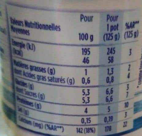 Danone Le Nature packshot