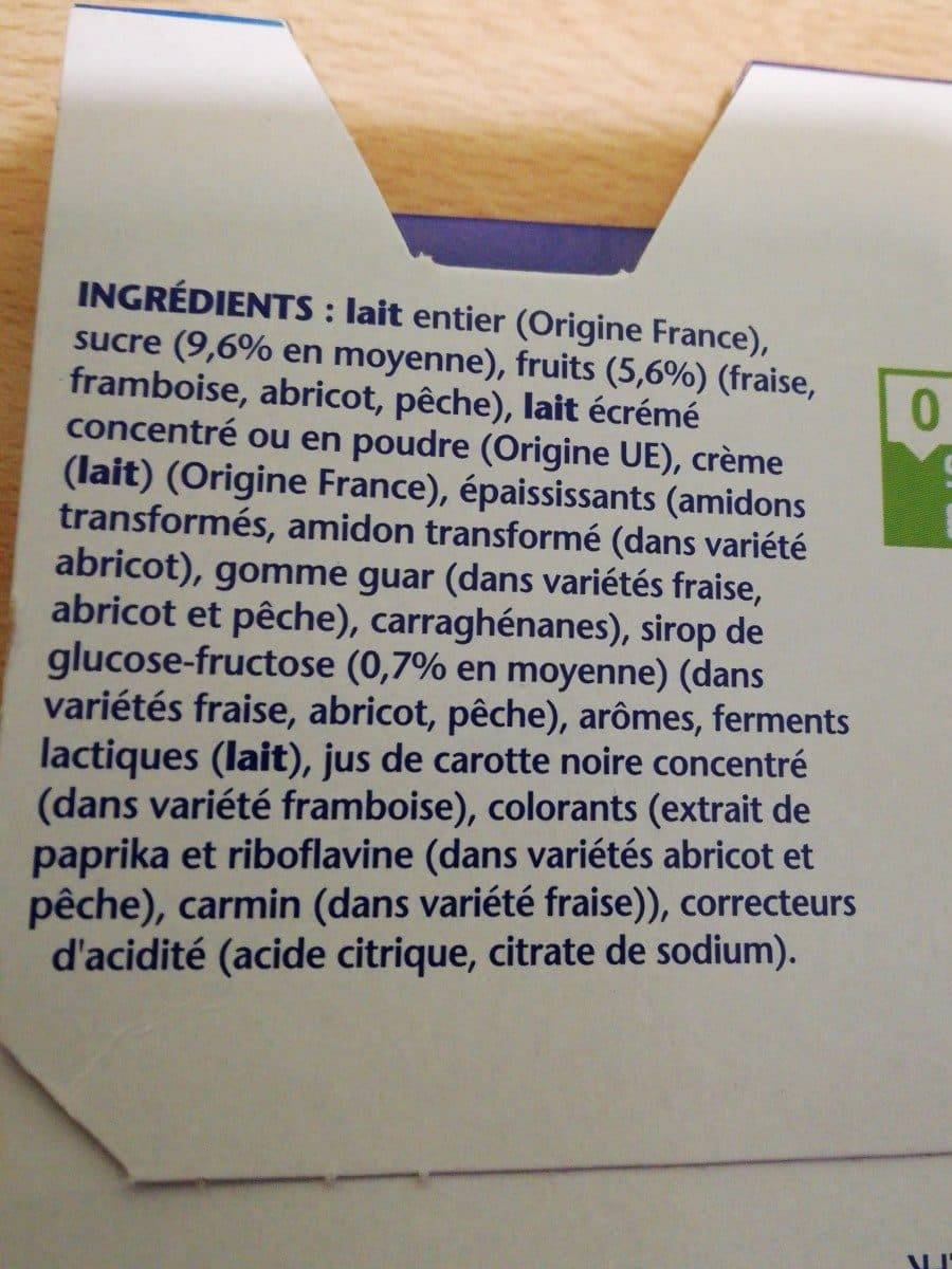 Danone Recette crémeuse packshot