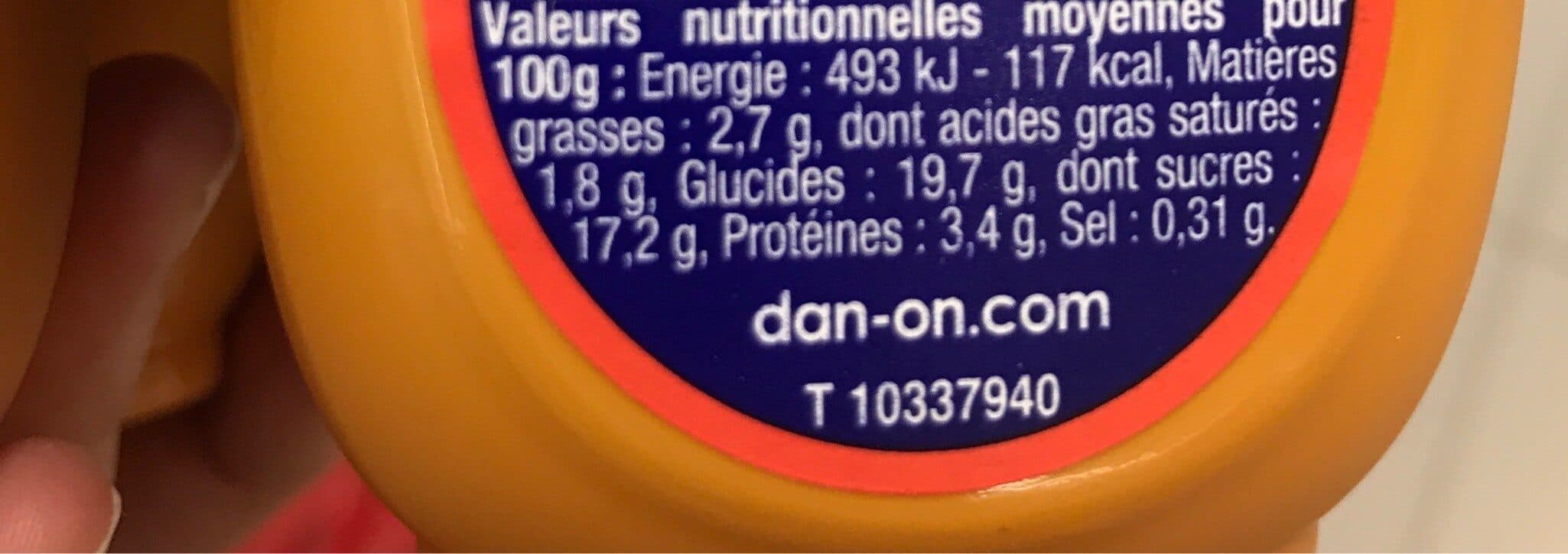 Danone Danette Caramel salé packshot