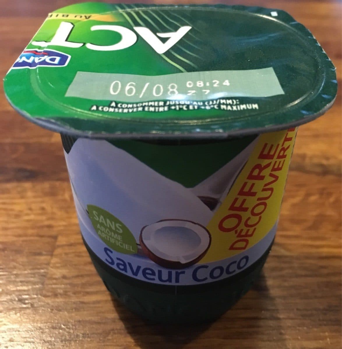 Activia Activia saveur coco packshot