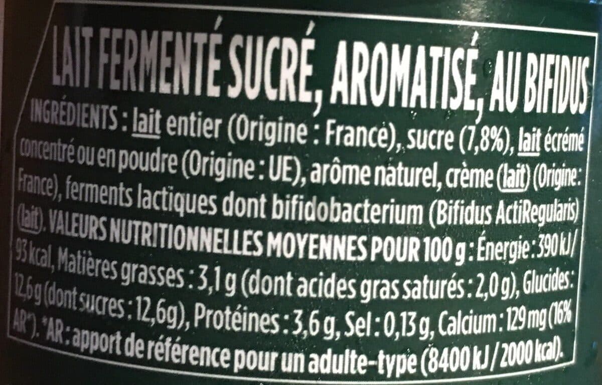 Activia Activia saveur coco packshot