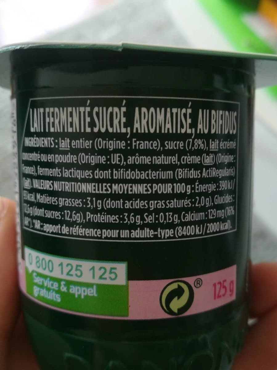 Activia Activia framboise packshot