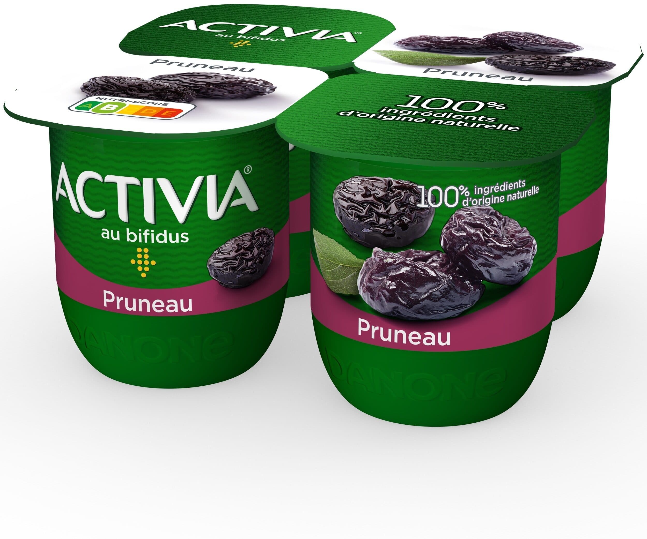 Activia Activia fruits 125 g x 4 pruneau packshot