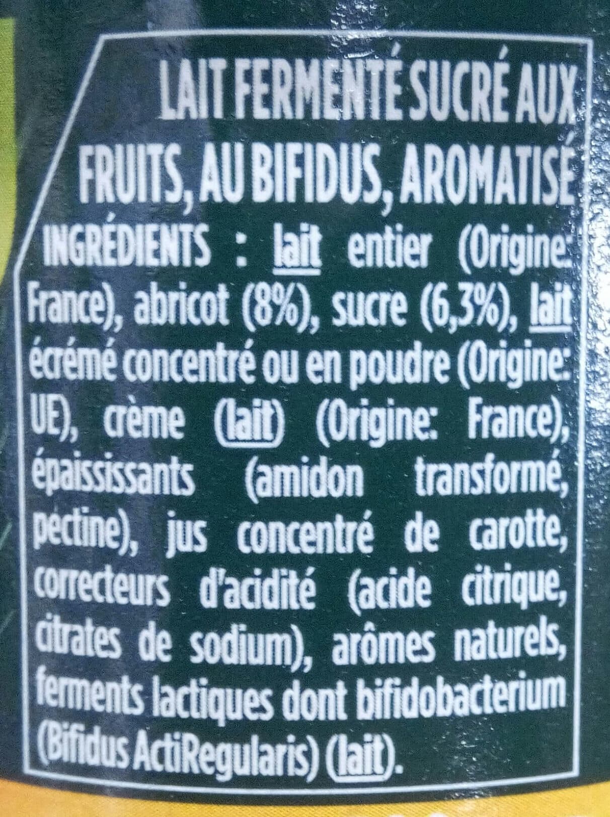 Activia Activia fruits 125 g x 4 abricot packshot