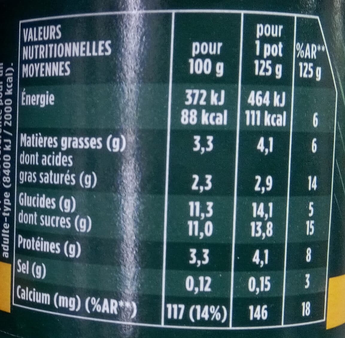 Activia Activia fruits 125 g x 4 abricot packshot