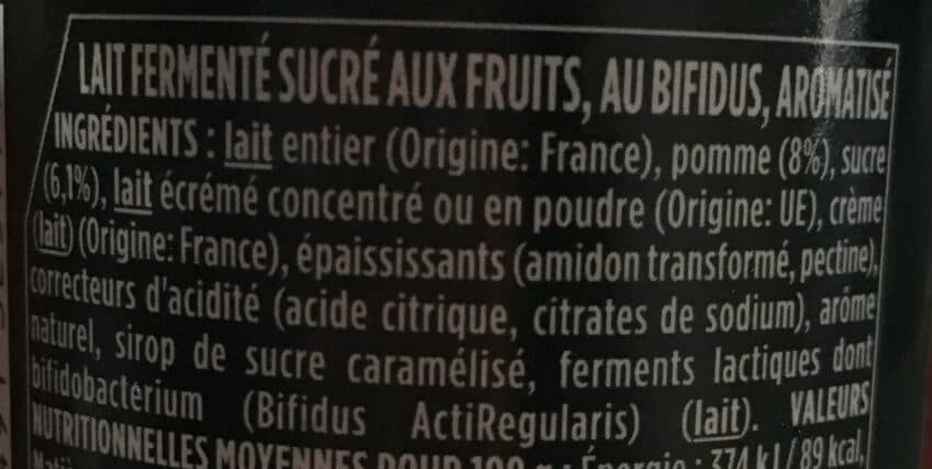 Activia Activia Pomme packshot
