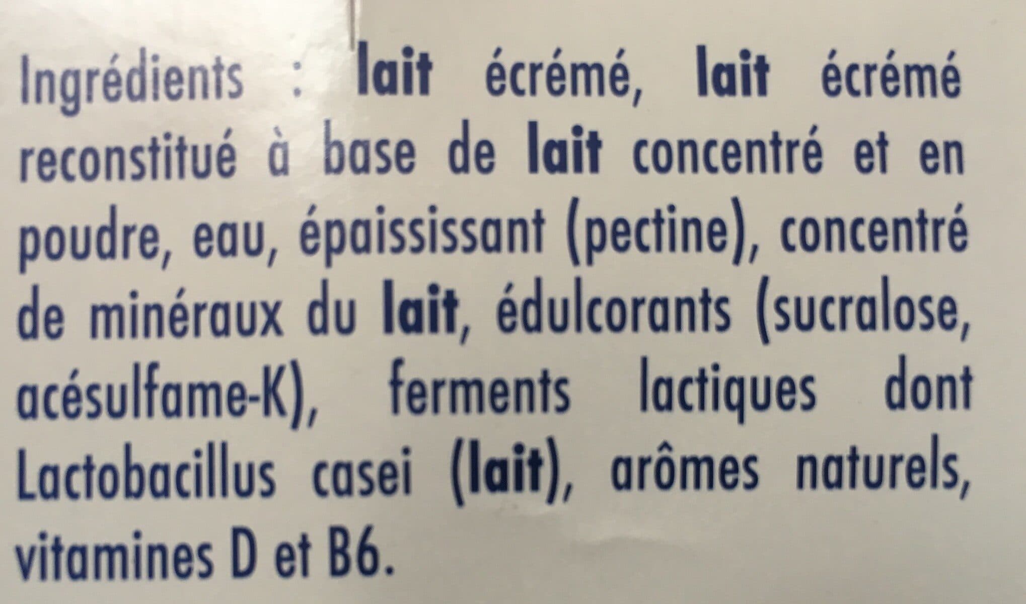 Actimel Actimel 0% de mg 100 g x 12 nature packshot