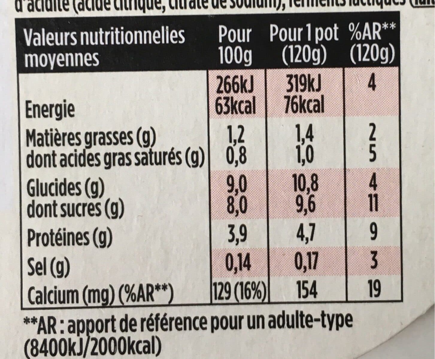 Danone Light & Free Fraise et fraise des bois packshot