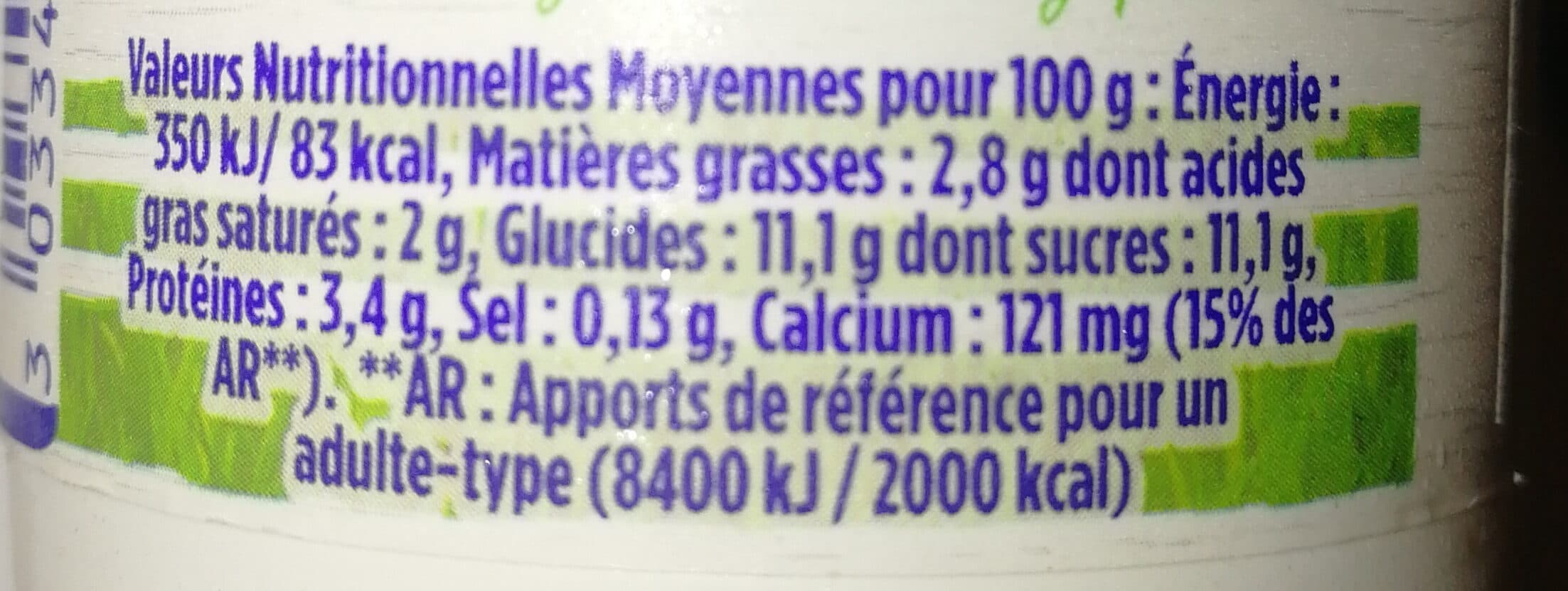 Danone Danone bio nature sucre 125 g x 4 packshot