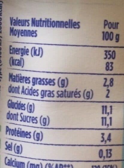 Danone Danone bio vanille 125 g x 4 packshot