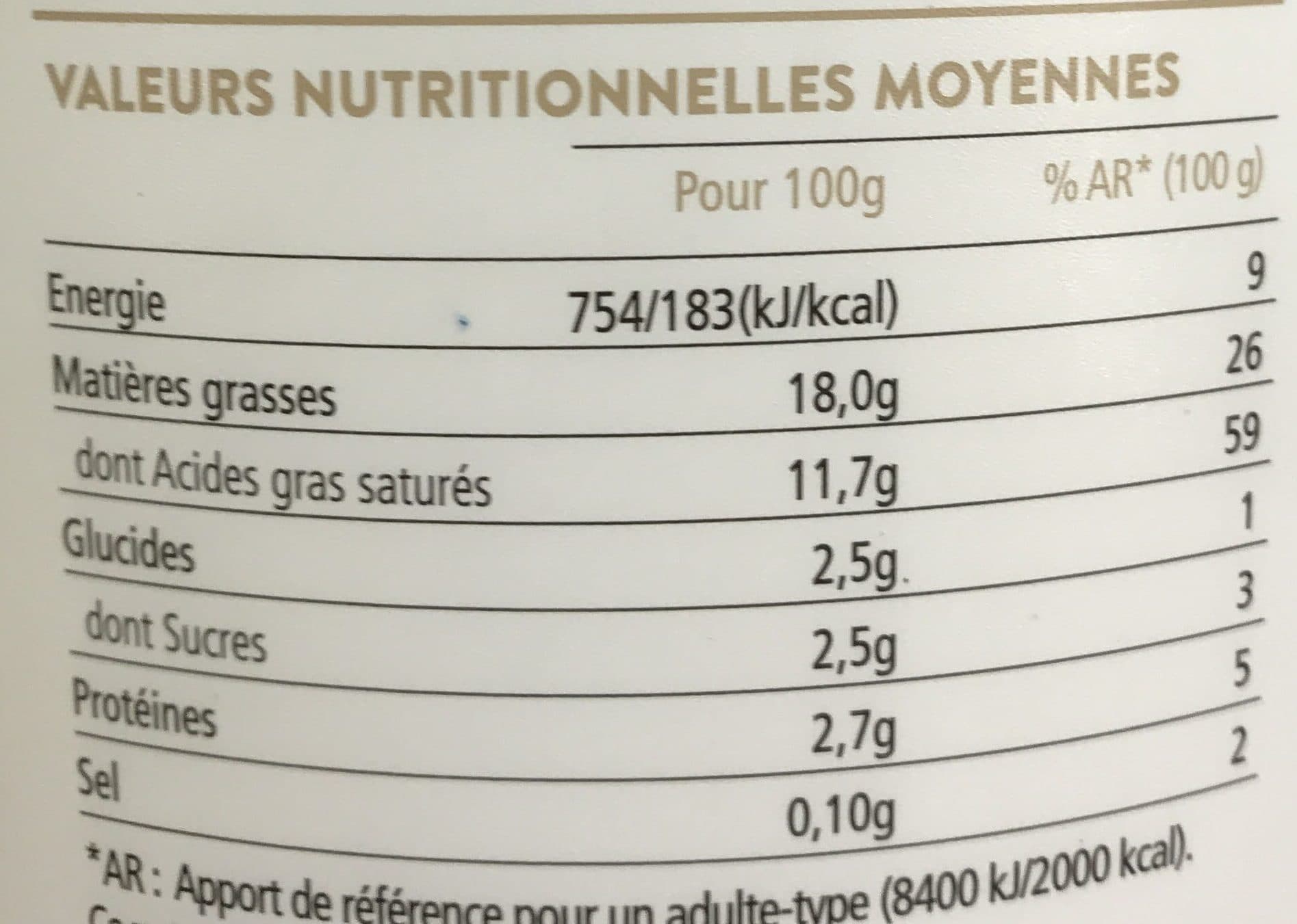 Danone La Sour Cream packshot