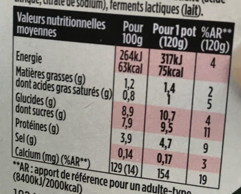 Danone Light & Free Fraise et Fraise des Bois packshot