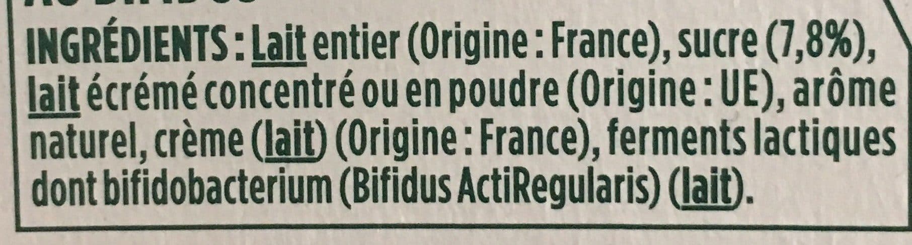 Activia Activia saveur vanille packshot