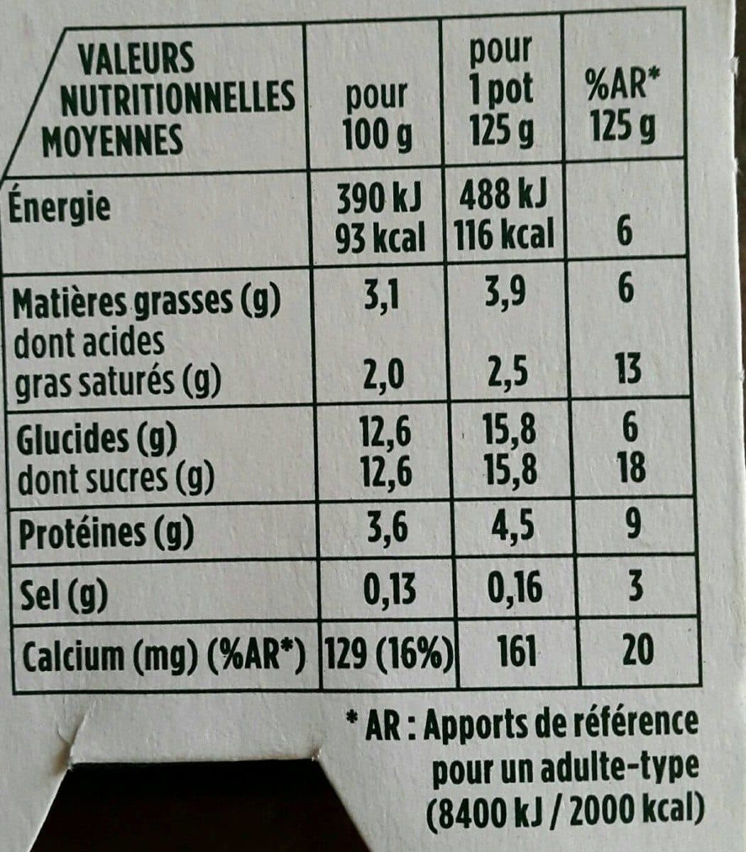 Activia Activia saveur vanille packshot