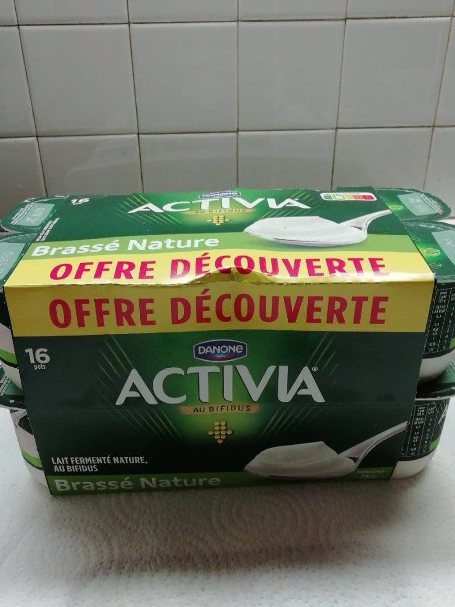 Activia Yaourt brassé nature Activia packshot