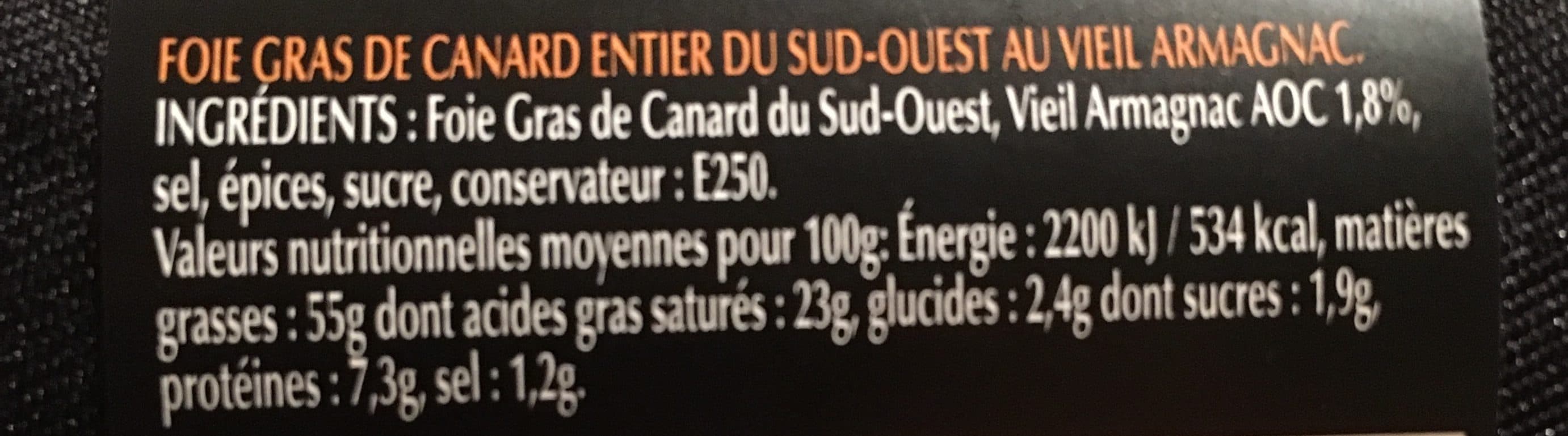 Labeyrie Foie gras de canard entier du Sud-Ouest packshot