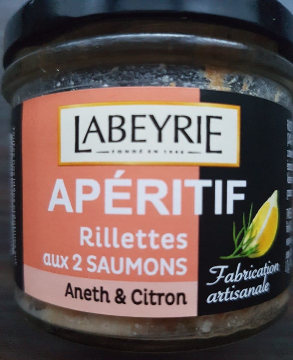 Labeyrie Rillettes aux 2 saumons packshot