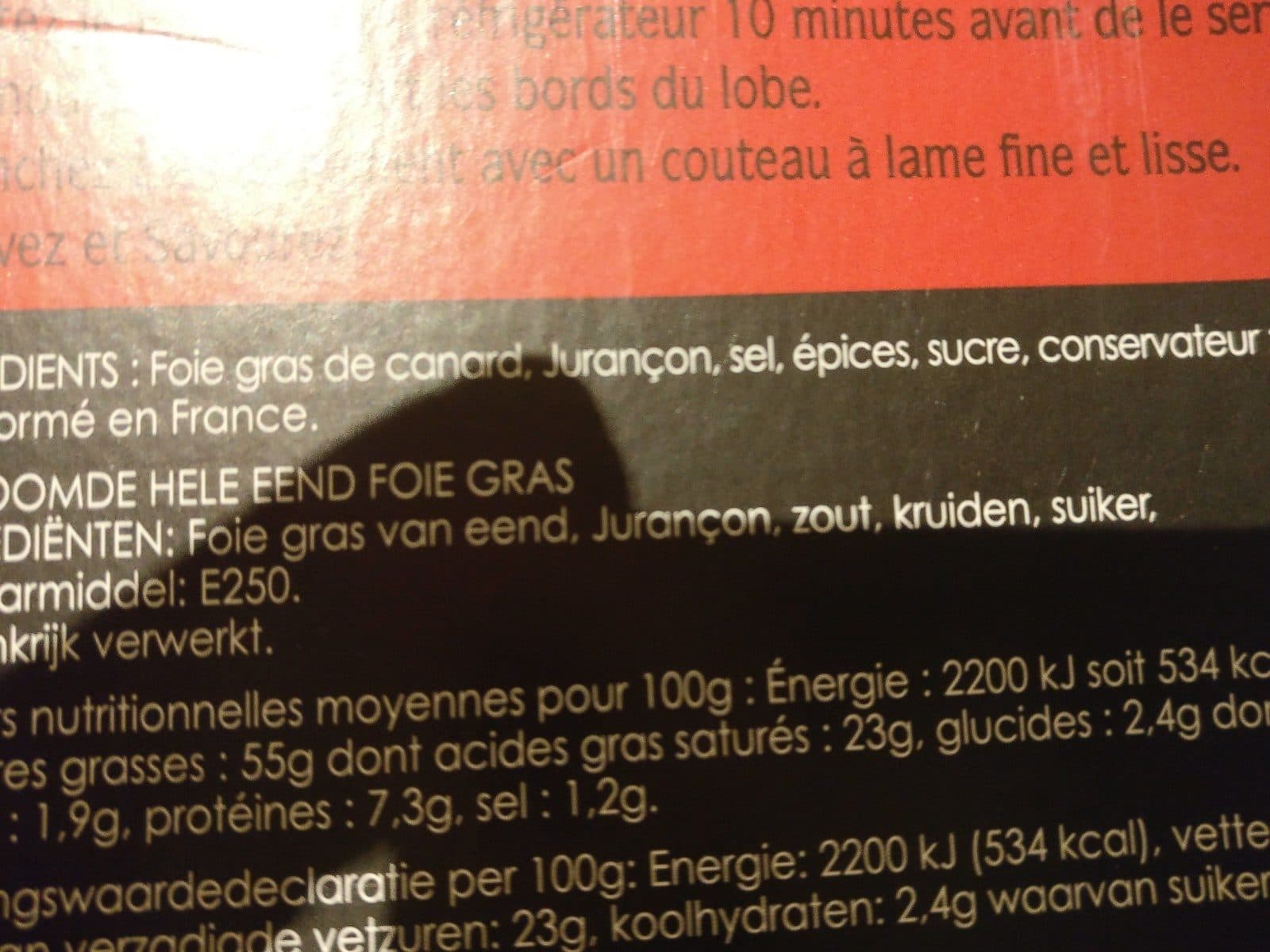 Labeyrie Foie gras packshot
