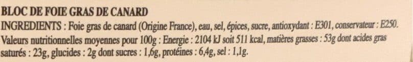 Marquis d'Alezac 2 Tranches Foie Gras de Canard Halal packshot
