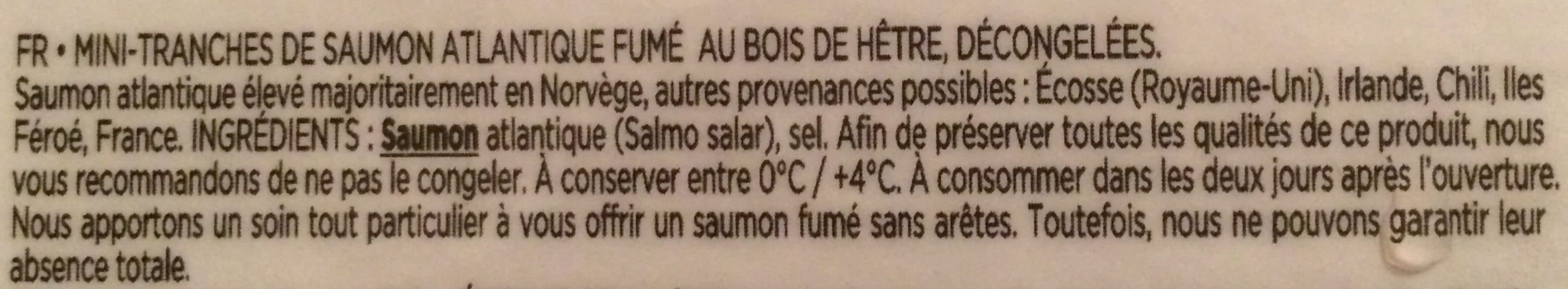 Labeyrie Mini-Tranches de Saumon Fumé packshot