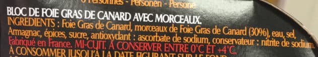 LABEYRIE Bloc de Foie Gras de Canard avec Morceaux packshot