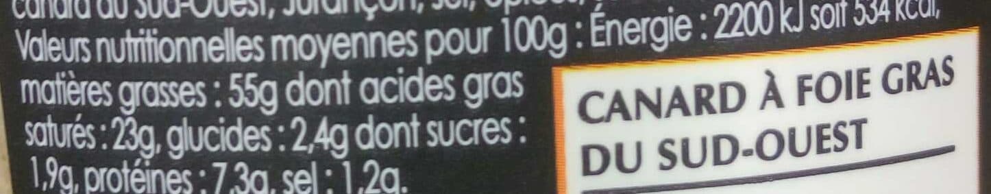 Labeyrie Foie gras de Canard entier du Sud-Ouest packshot