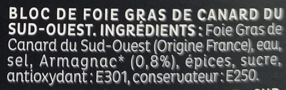 Labeyrie Le Duo bloc de foie gras de canard du Sud-Ouest packshot