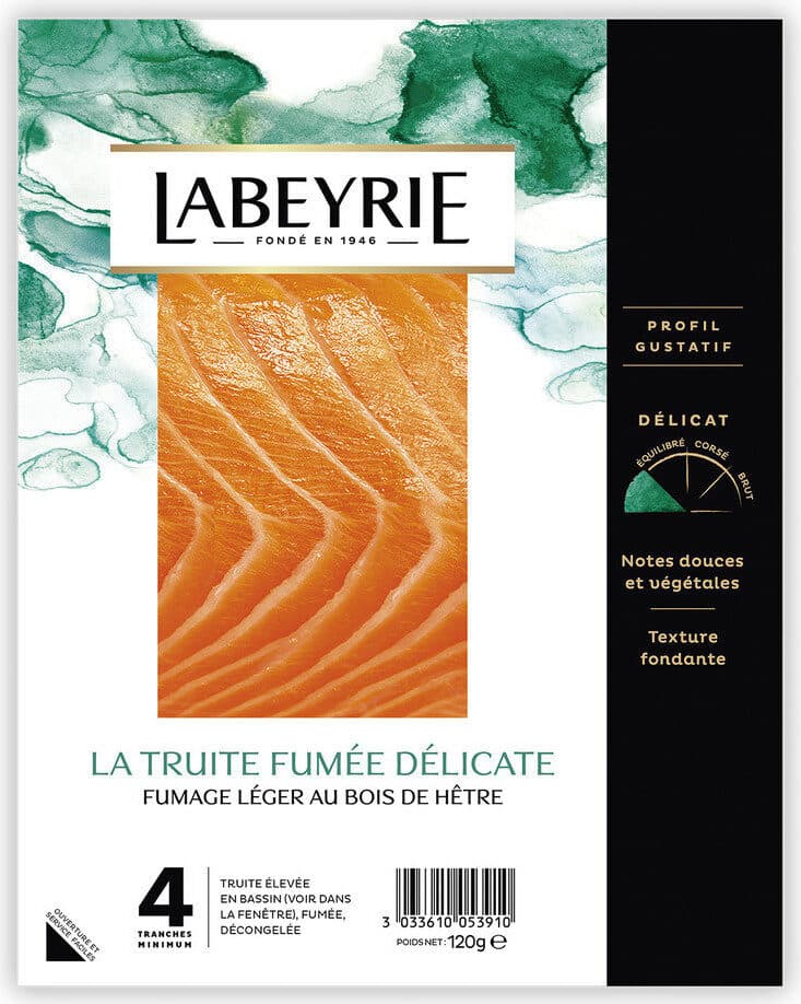 Labeyrie Truite de mer packshot