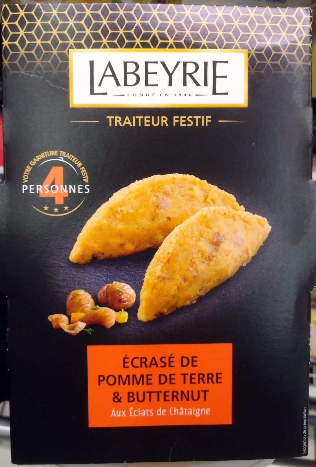 Labeyrie Ecrasé de pomme de terre & Butternut aux éclats de châtaigne packshot
