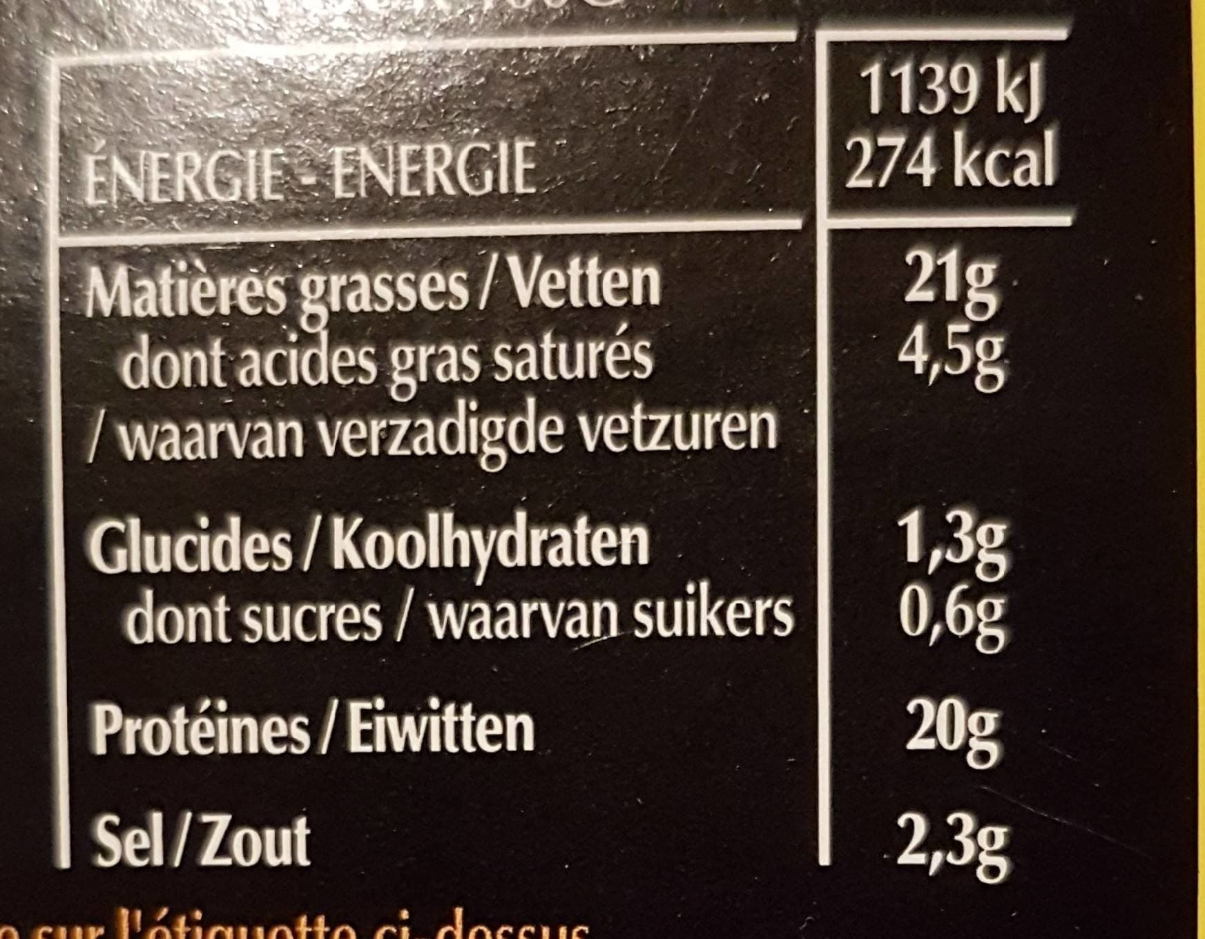 Labeyrie Carpaccio de canard du Sud-Ouest au PARMESAN packshot