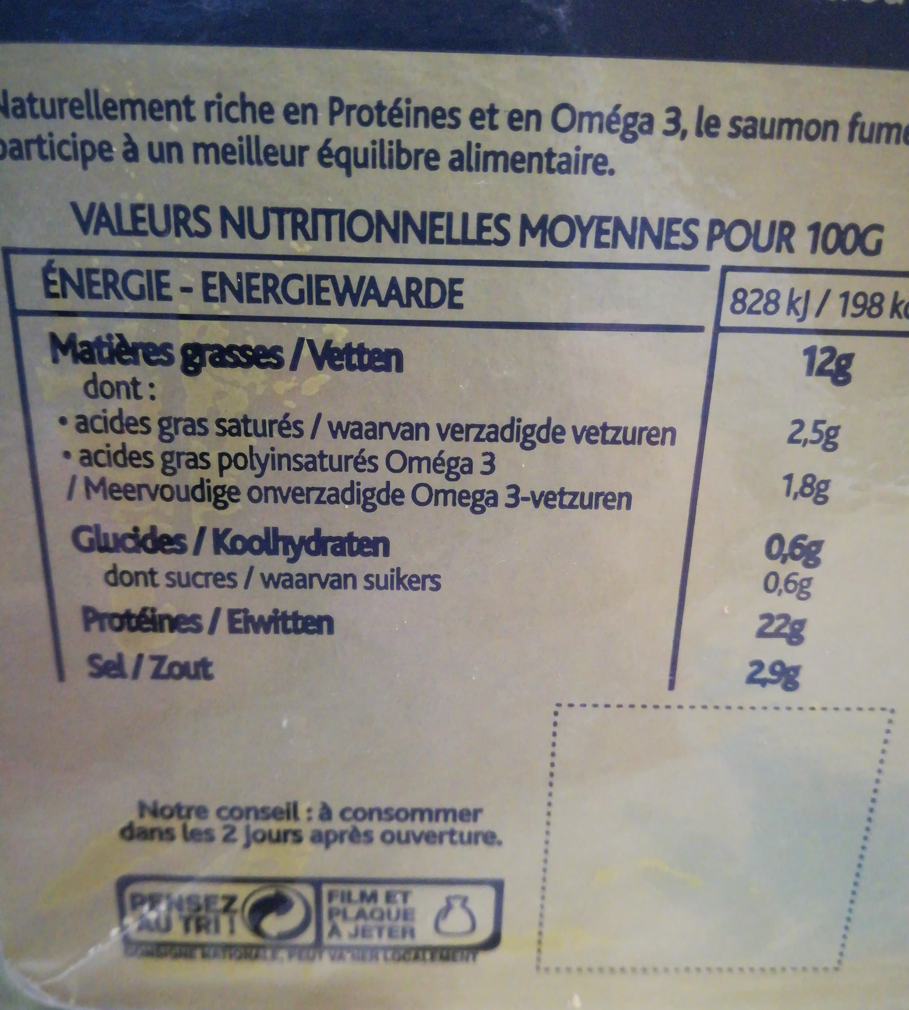 Labeyrie SAUMON ATLANTIQUE BIO FUME 4 TRANCHES packshot