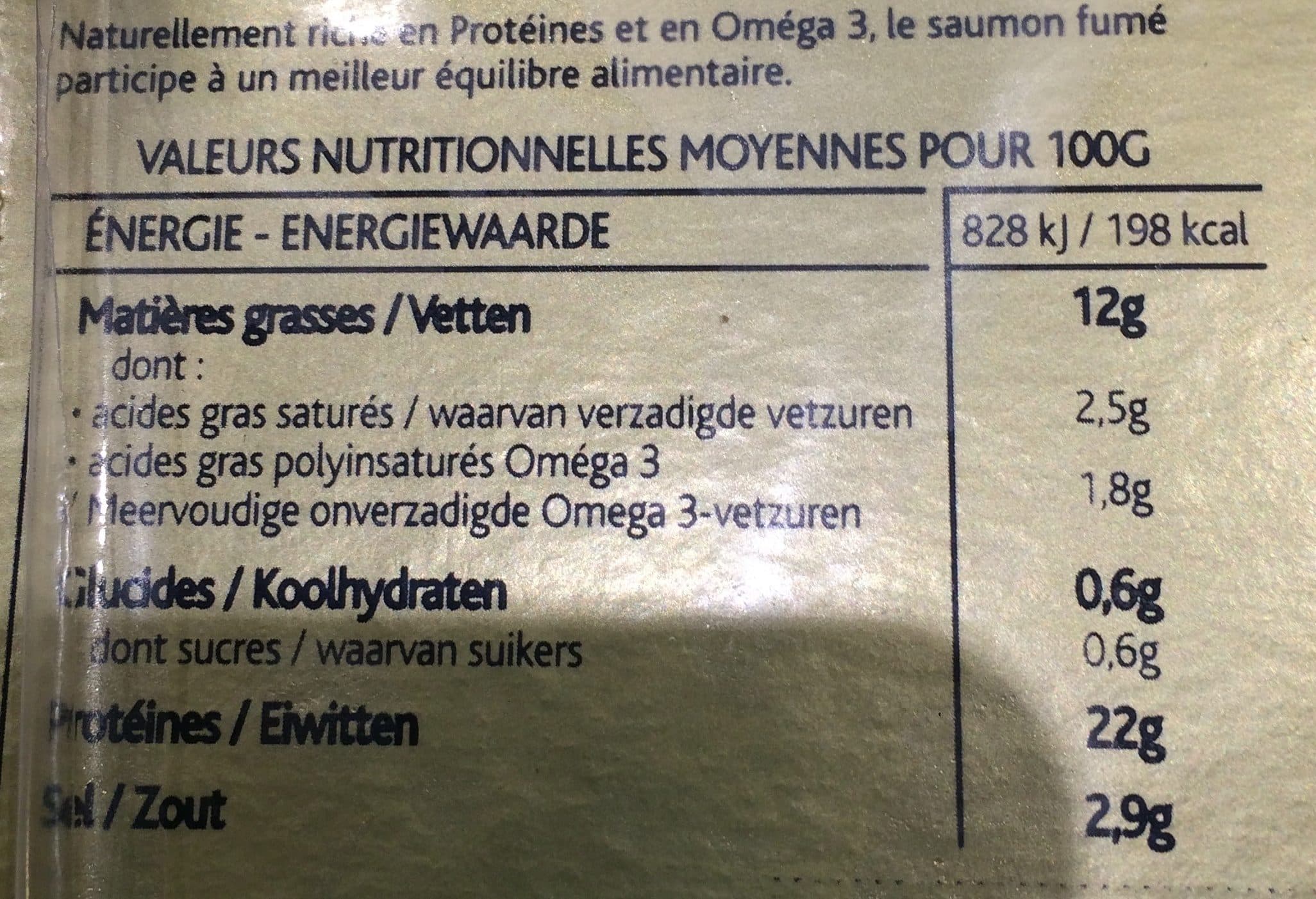Labeyrie Saumon fume bio packshot