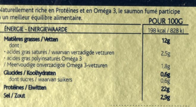 Labeyrie Saumon fumé l'Irlande packshot