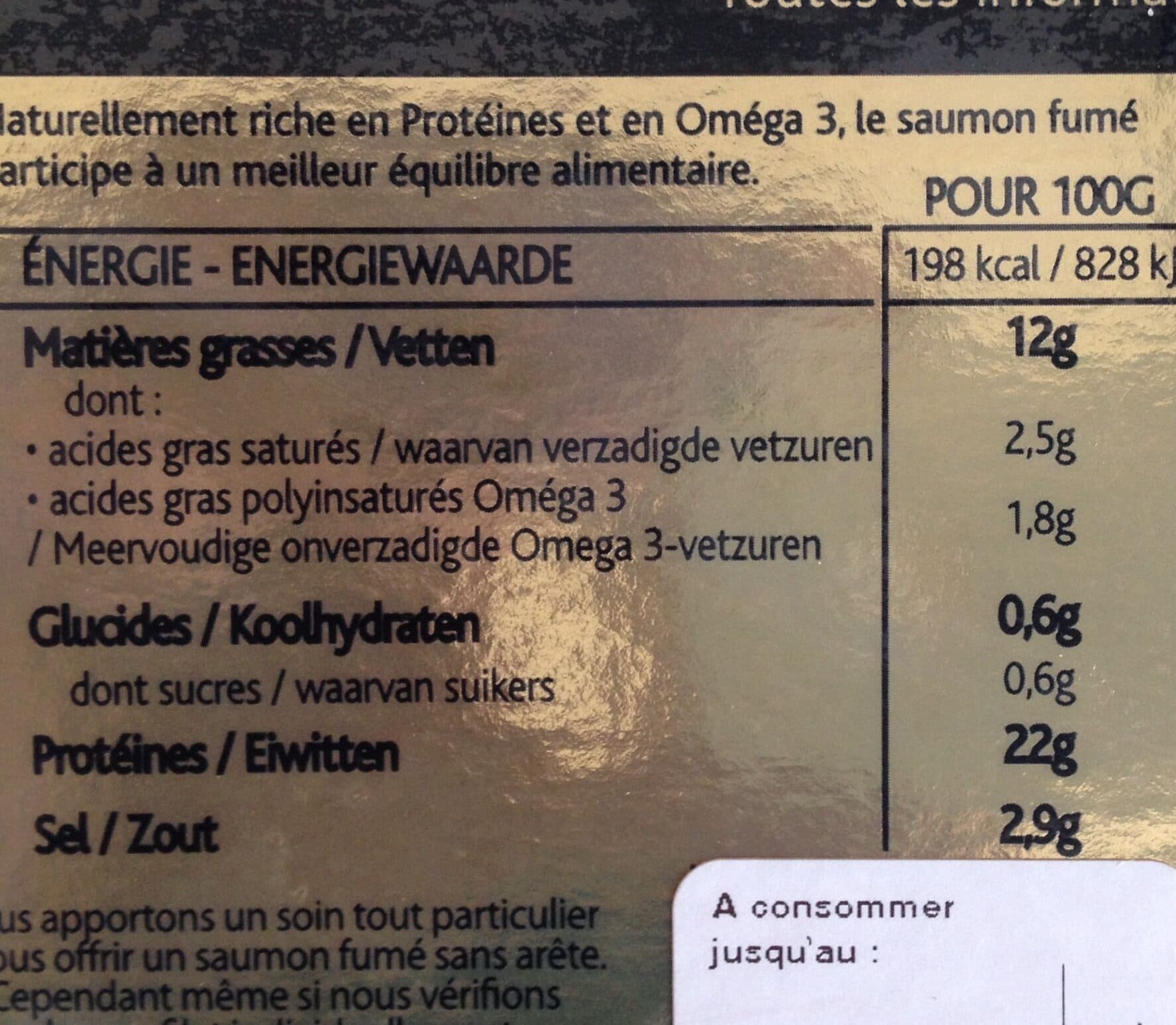 Labeyrie Saumon fumé - Bio packshot