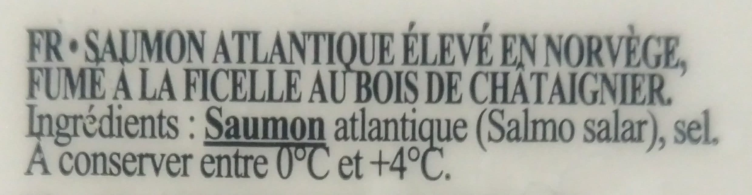 L'atelier Blini Saumon fumé extra packshot