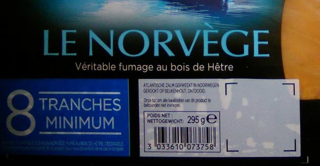 Labeyrie Saumon fumé Degustation Le Norvège packshot