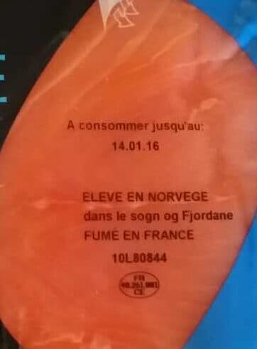 Labeyrie Saumon fumé le Norvège packshot